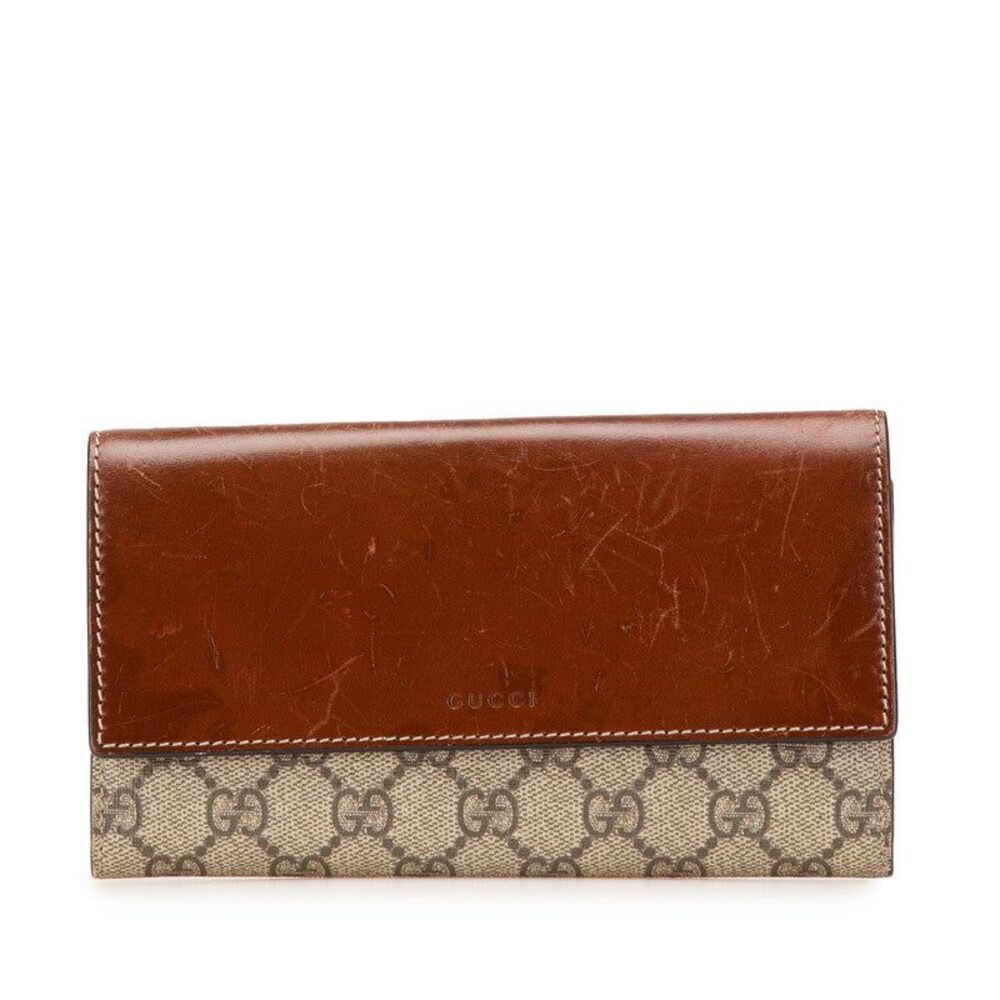Gucci GG Supreme Long Wallet